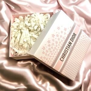 Dior Pink and White Floral Box
